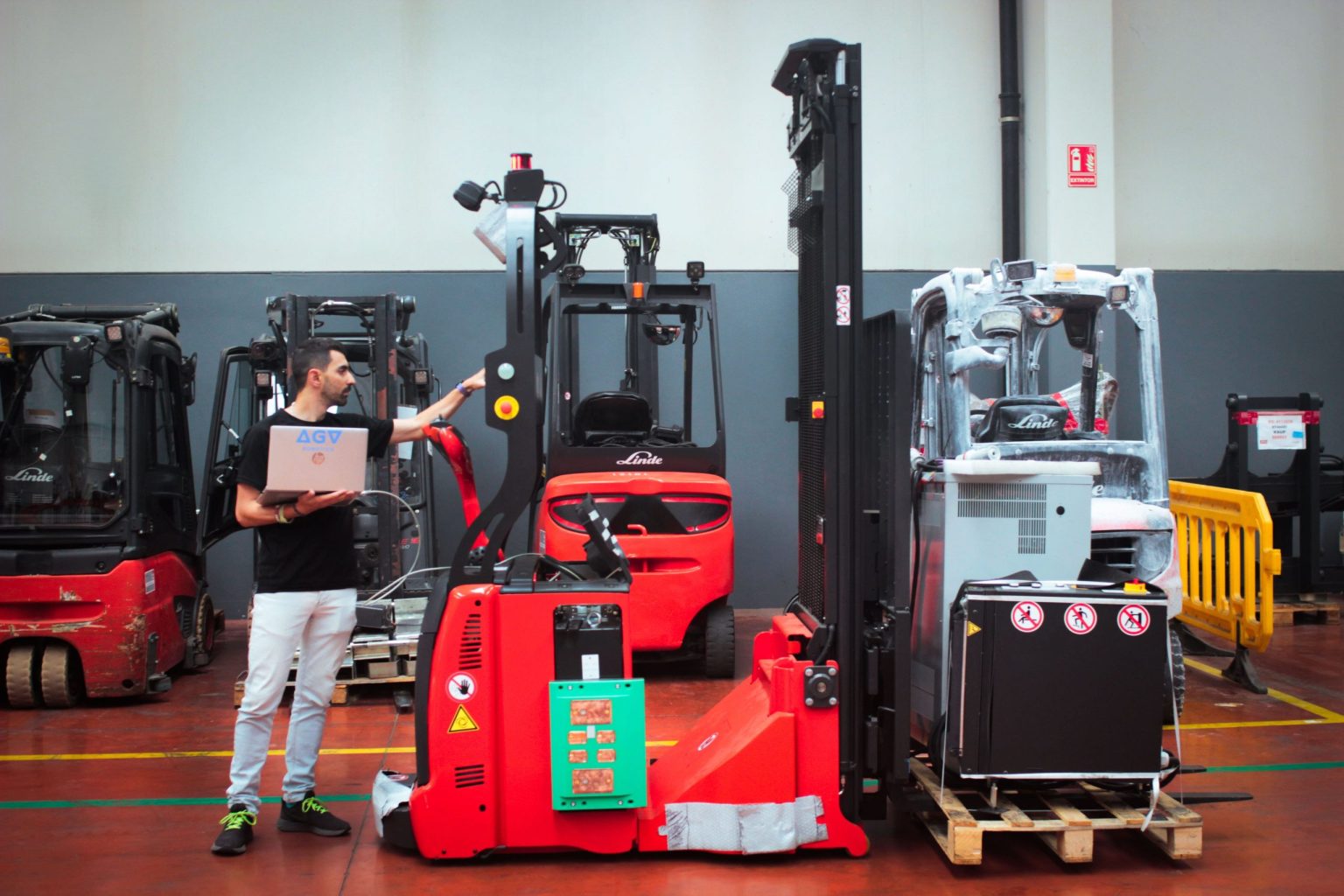 agv robotics conectividad