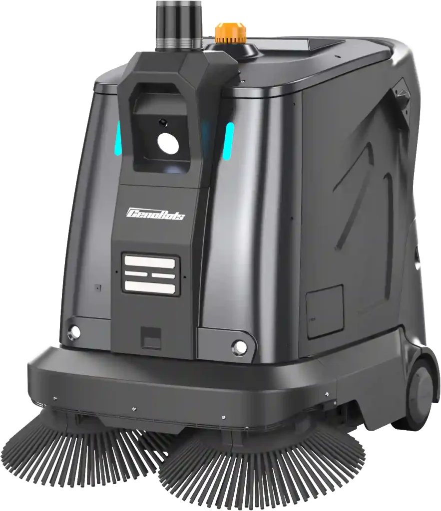 Robot CENOBOTS s5, BARREDORA Industrial autónoma para residuos difíciles